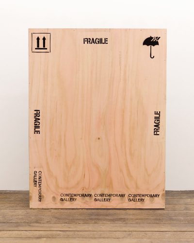 Jonas Lund Contemporary Gallery Shipping Crate